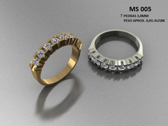 Anel aparador - Arquivo para impressão 3D Formato STL