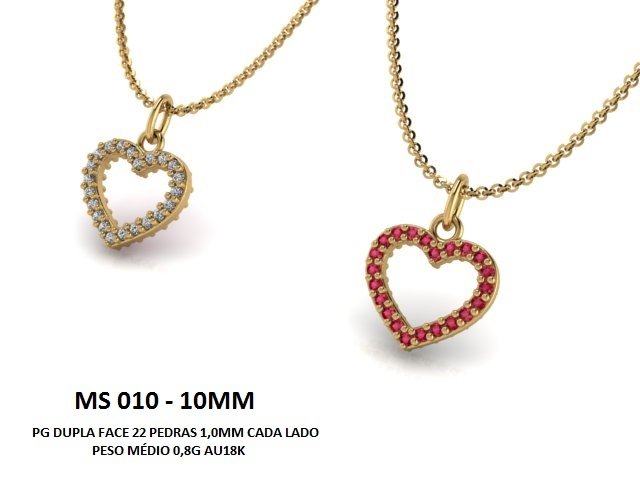 Pingente - Arquivo para impressão 3D Formato STL