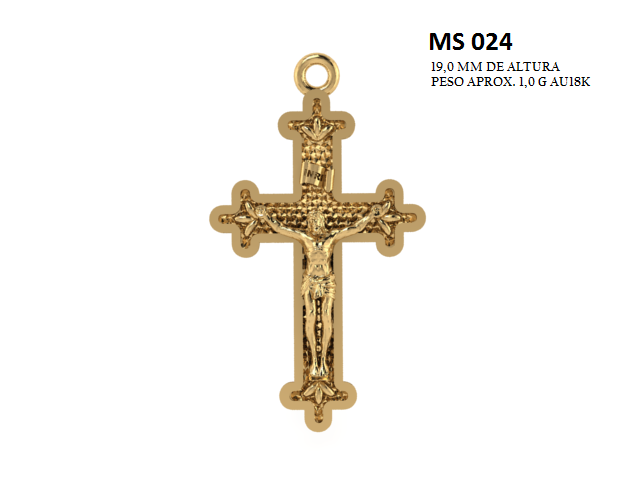 Pingente religioso - Arquivo para impressão 3D. Formato STL