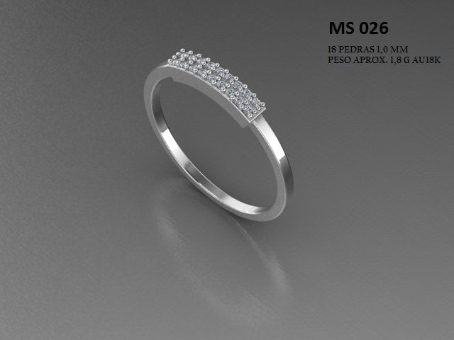 Anel - Arquivo para impressão 3D Formato STL