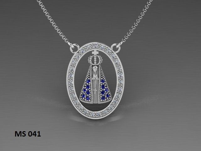 Pingente religioso - Arquivo para impressão 3D. Formato STL