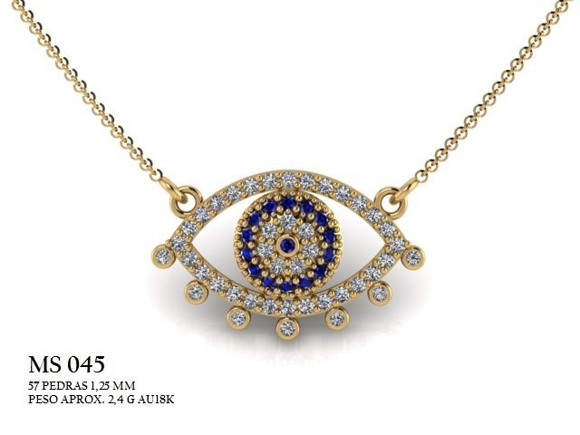 Pingente - Arquivo para impressão 3D Formato STL