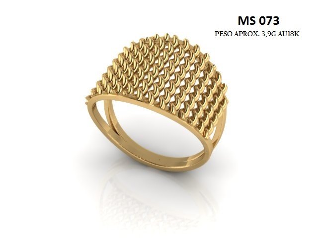 Anel - Arquivo para impressão 3D Formato STL