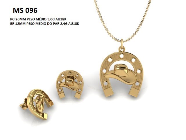 Conjunto - Arquivo para impressão 3D Formato STL