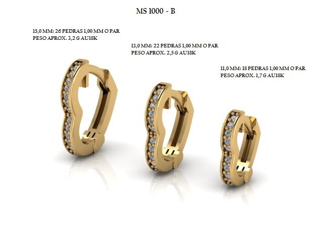 Brinco - Arquivo para impressão 3D Formato STL