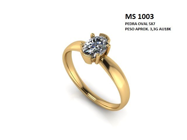 Anel Formatura - Arquivo para impressão 3D Formato STL