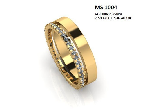 Aliança - Arquivo para impressão 3D Formato STL