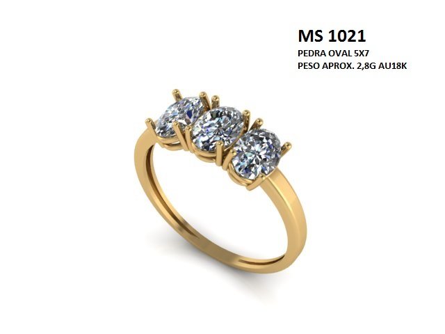 Anel - Arquivo para impressão 3D Formato STL