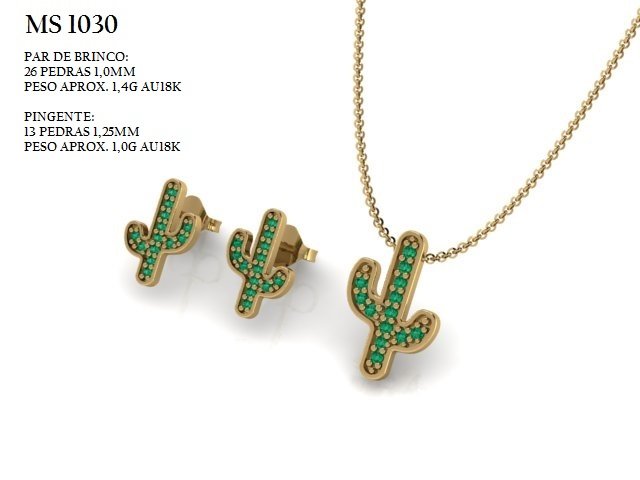 Conjunto - Arquivo para impressão 3D Formato STL