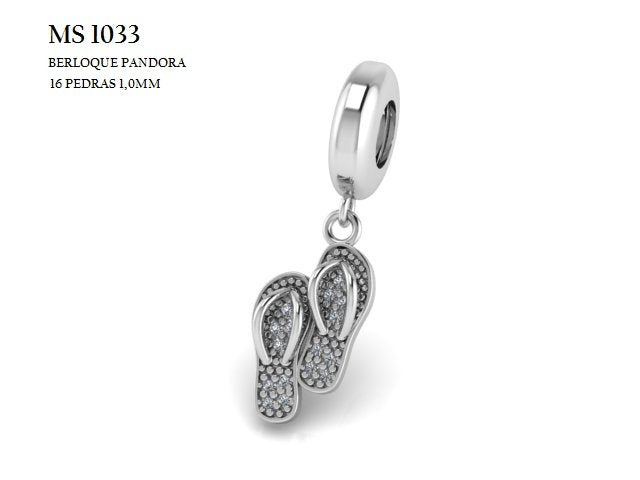 Berloque - Arquivo para impressão 3D Formato STL