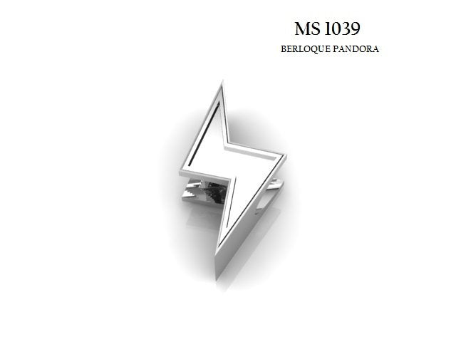 Berloque - Arquivo para impressão 3D Formato STL