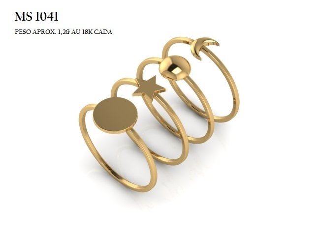 Conjunto - Arquivo para impressão 3D Formato STL