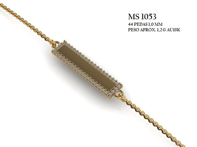 Pulseira - Arquivo para impressão 3D Formato STL