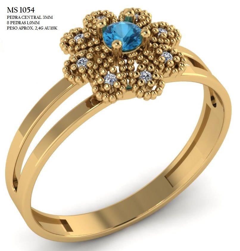 Anel Formatura - Arquivo para impressão 3D Formato STL