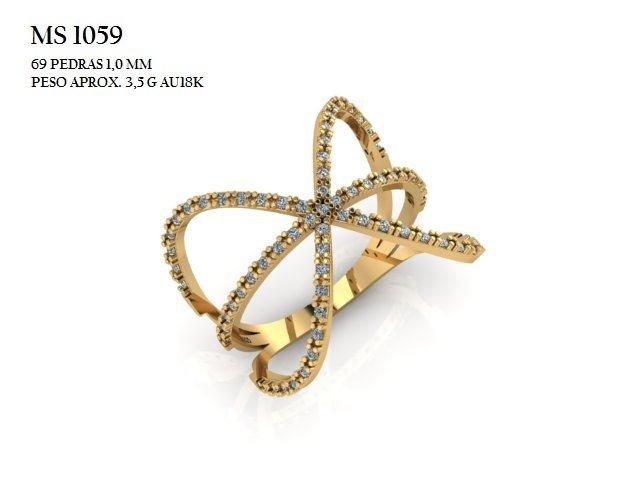 Anel - Arquivo para impressão 3D Formato STL