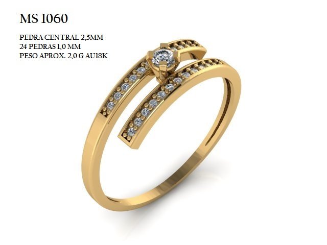 Anel - Arquivo para impressão 3D Formato STL