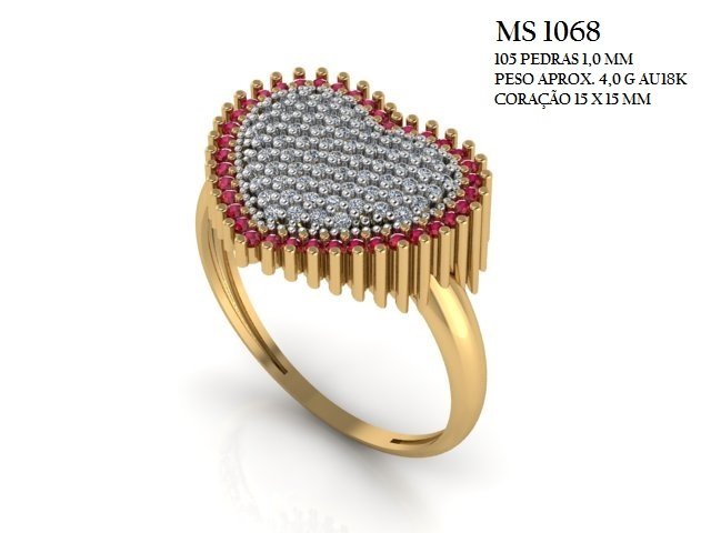 Anel - Arquivo para impressão 3D Formato STL