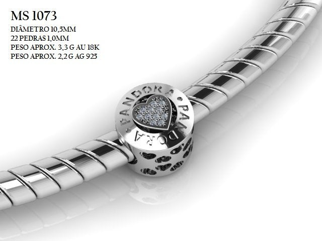 Berloque - Arquivo para impressão 3D Formato STL