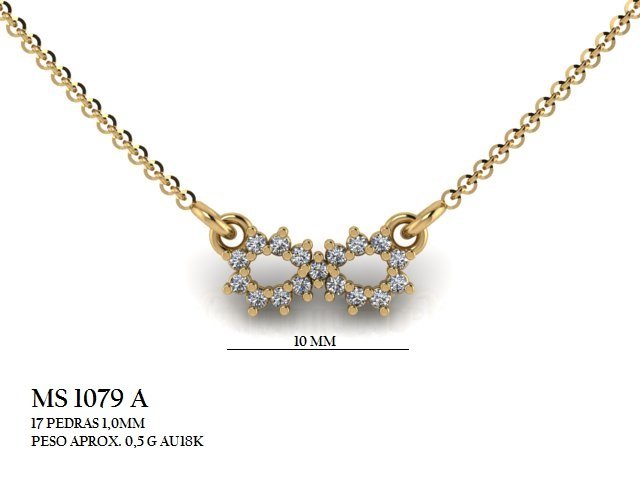Pingente STL MS-1079-A 10mm arquivo 3D joalheria impressao 3D fundicao ouro
