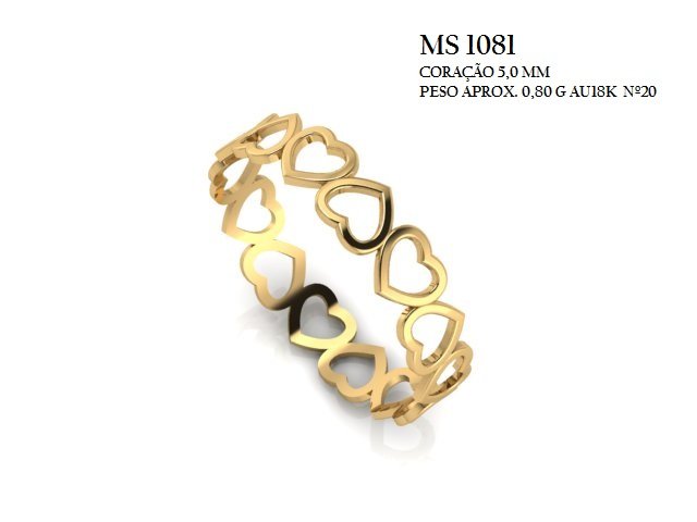 Anel - Arquivo para impressão 3D Formato STL