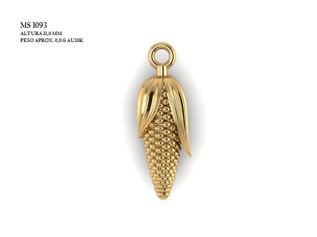 Berloque - Arquivo para impressão 3D Formato STL