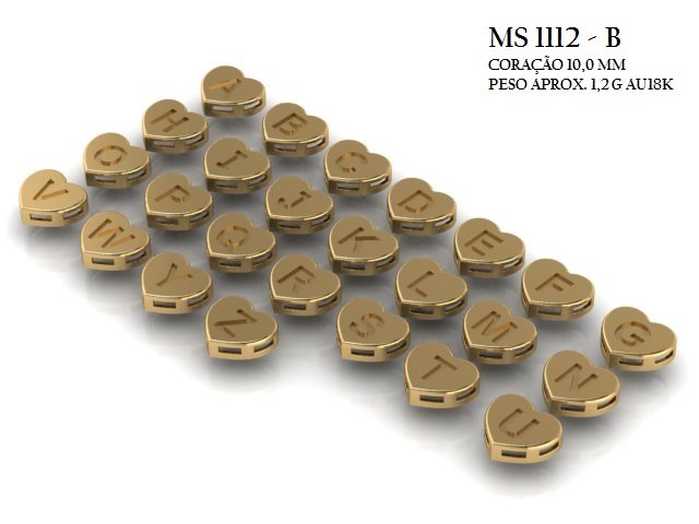 Pingente - Arquivo para impressão 3D Formato STL