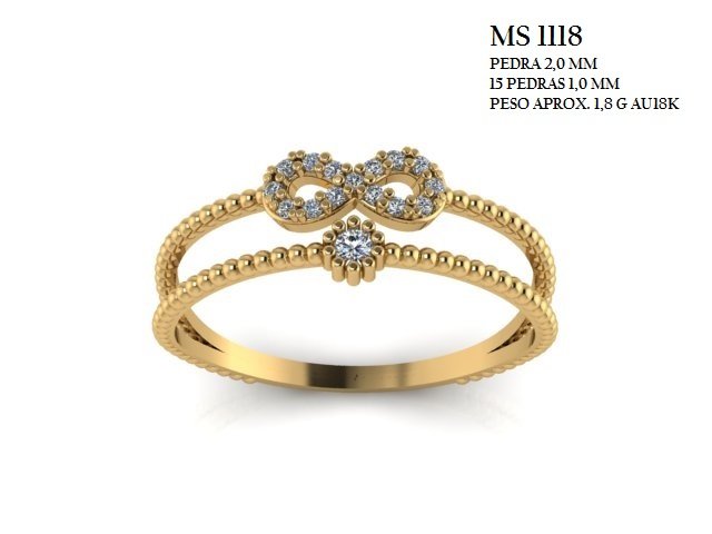 Anel - Arquivo para impressão 3D Formato STL