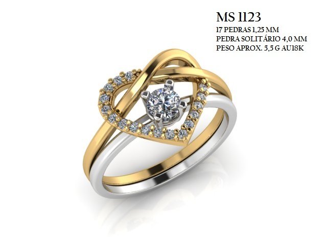 Anel - Arquivo para impressão 3D Formato STL