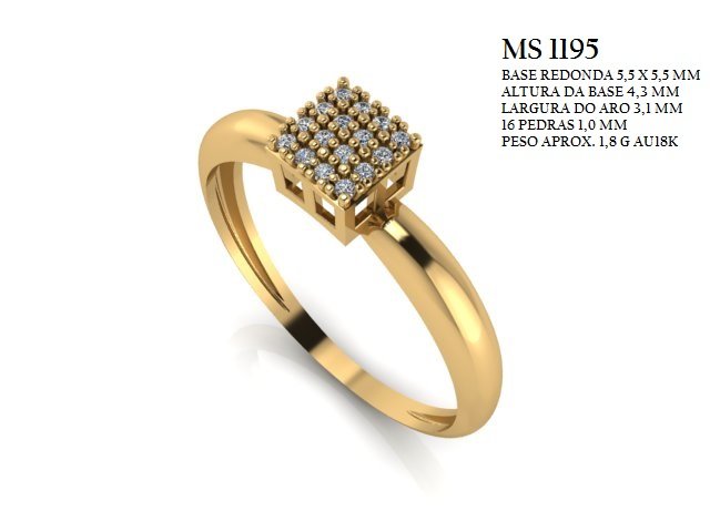 Anel Chuveiro - Arquivo para impressão 3D. Formato STL