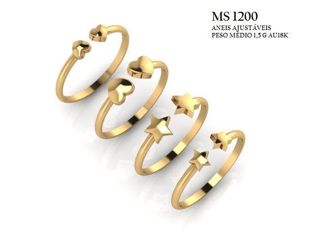 Conjunto - Arquivo para impressão 3D Formato STL