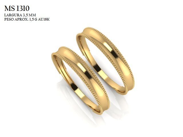 Anel Aparador - Arquivo para impressão 3D. Formato STL