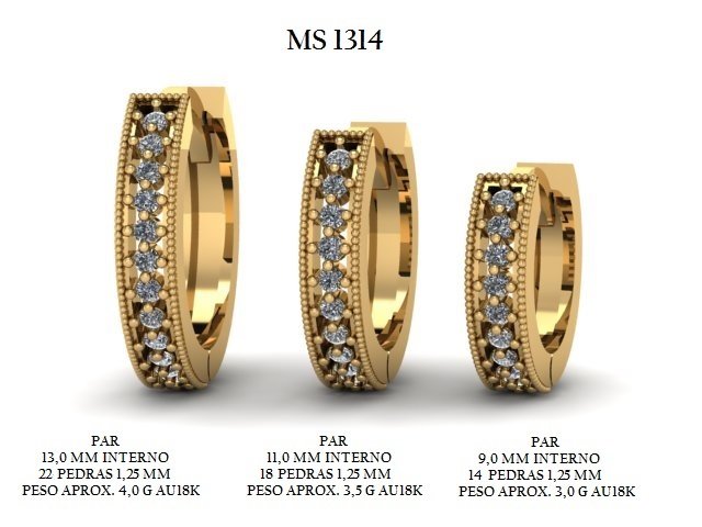 Brinco - Arquivo para impressão 3D Formato STL