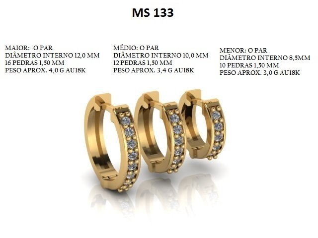 Brinco - Arquivo para impressão 3D Formato STL