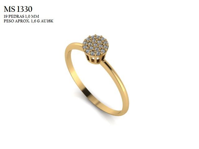 Anel Chuveiro - Arquivo para impressão 3D. Formato STL