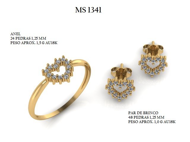 Conjunto - Arquivo para impressão 3D Formato STL