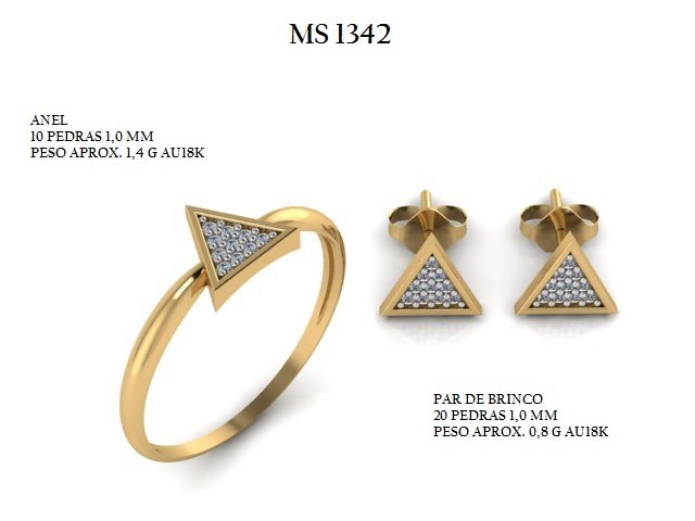 Conjunto - Arquivo para impressão 3D Formato STL