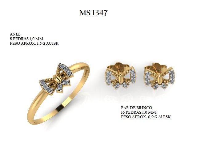 Conjunto - Arquivo para impressão 3D Formato STL