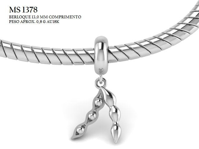 Berloque - Arquivo para impressão 3D Formato STL