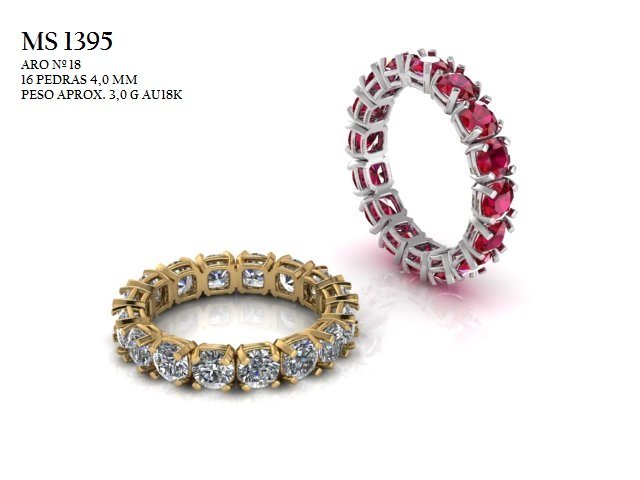 Anel Aparador - Arquivo para impressão 3D. Formato STL