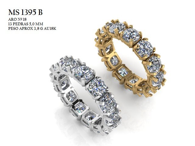 Anel Aparador - Arquivo para impressão 3D. Formato STL