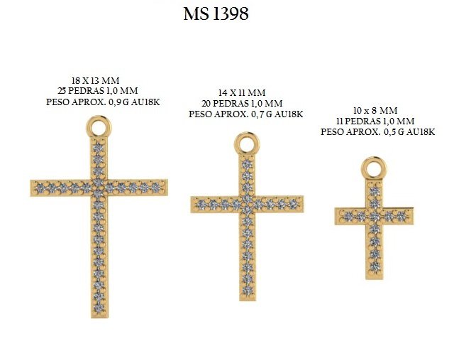 Pingente religioso - Arquivo para impressão 3D. Formato STL