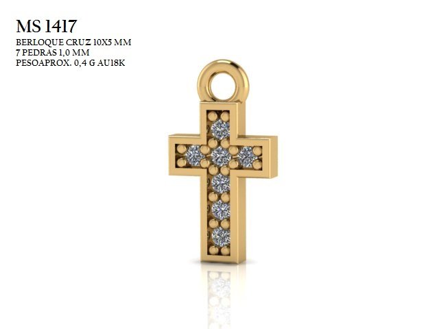 Berloque - Arquivo para impressão 3D Formato STL