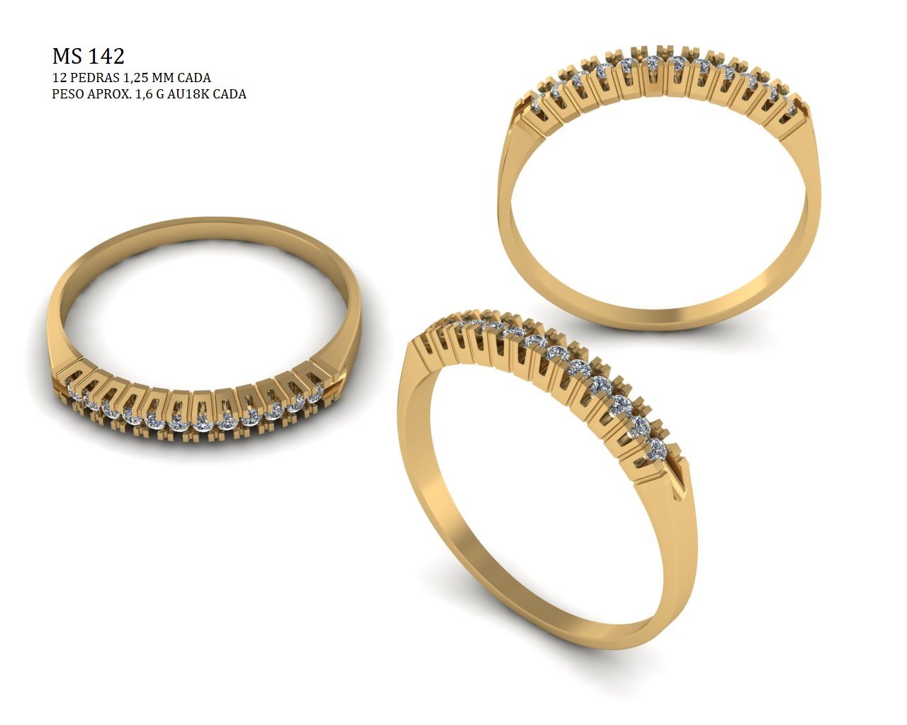 Anel aparador - Arquivo para impressão 3D Formato STL