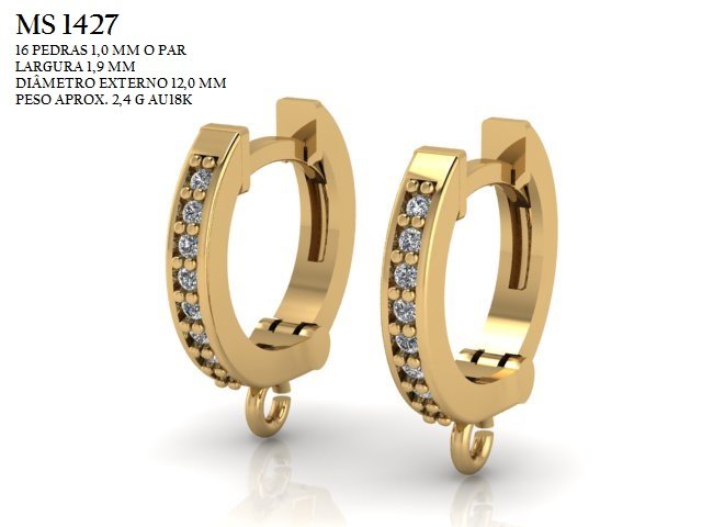 Brinco - Arquivo para impressão 3D Formato STL