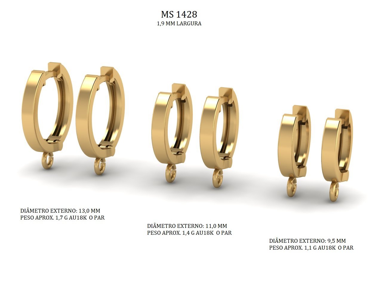 Brinco - Arquivo para impressão 3D Formato STL