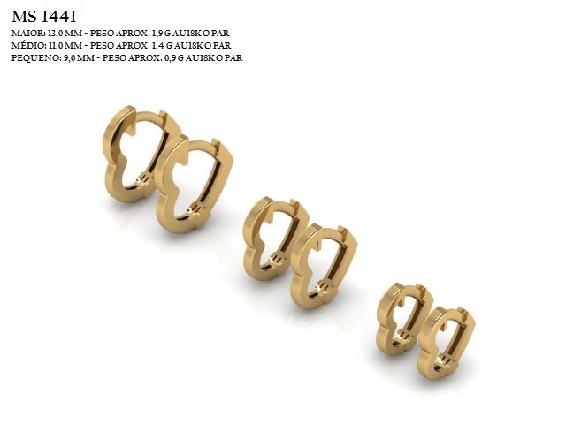 Brinco - Arquivo para impressão 3D Formato STL