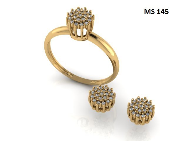 Conjunto - Arquivo para impressão 3D Formato STL