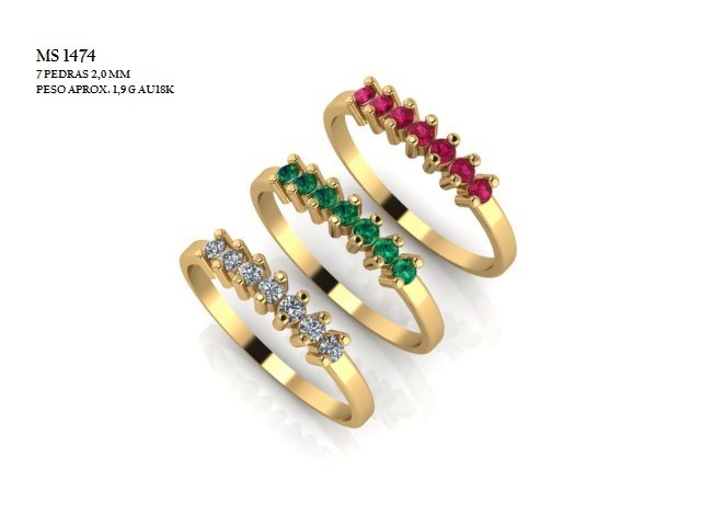 Anel Aparador - Arquivo para impressão 3D. Formato STL