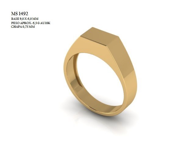 Anel- Arquivo para impressão 3D Formato STL