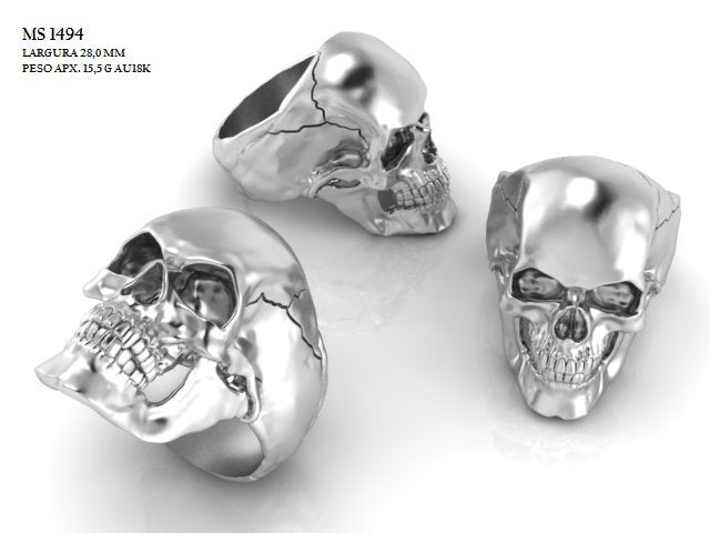 Anel Masculino  - Arquivo para impressão 3D. Formato STL